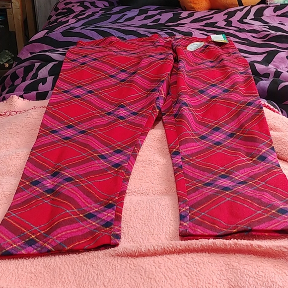 Plaid red legging - Picture 1 of 1